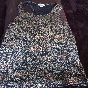 Lucky racer back top